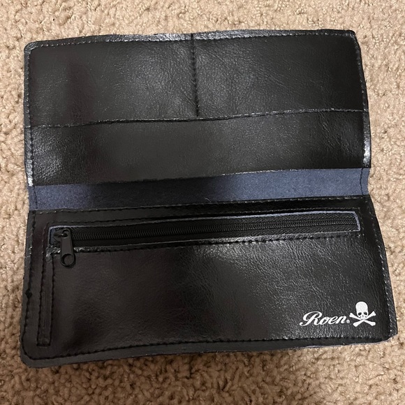 Excellent Condition Roen Genuine Leather Long Wallet Black Japan Limited - Picture 3 of 3